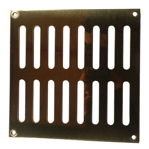 Brass Vent Grille - 152 x 152mm