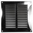 Chrome Return Vent - 151 x 151mm