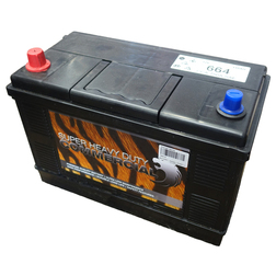 Heavy Duty Engine Starter Battery - + / -