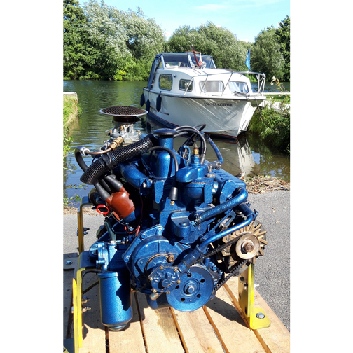 Freeman E-Power Inboard Electric Engine removal of the WaterMota Petrol Engine from a Freeman 23