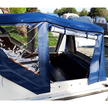 Freeman 23 High Rail Canopy Rolled Up Side Curtain Panel