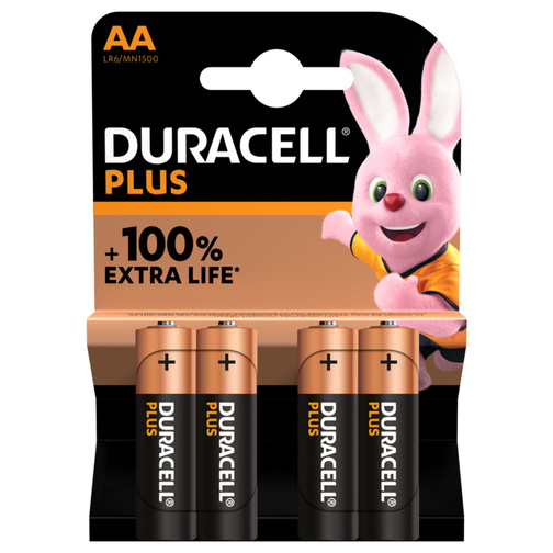 Duracell AA (LR6) Plus Power Batteries