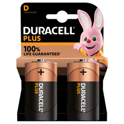 Duracell D (LR20) Plus Power Batteries