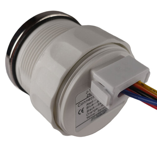 Selectable Signal Fuel Level Gauge with Stainless Steel Bezel