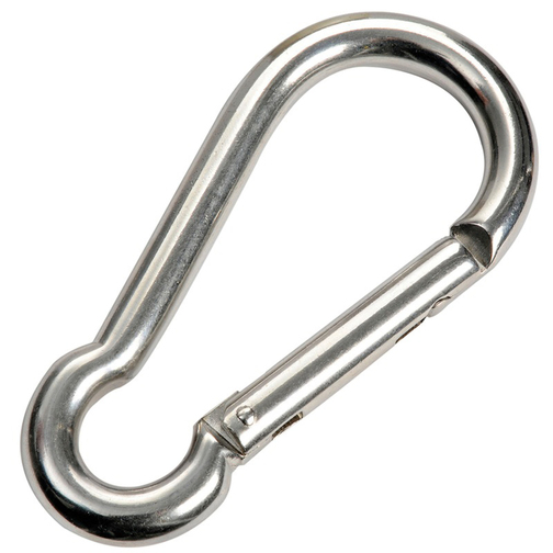 Stainless Steel Flush Closing Carbine Hook