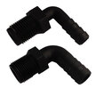Trudesign Hose Tail to BSP Thread Elbows