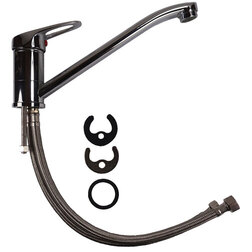 Chrome-Plated Mixer Tap