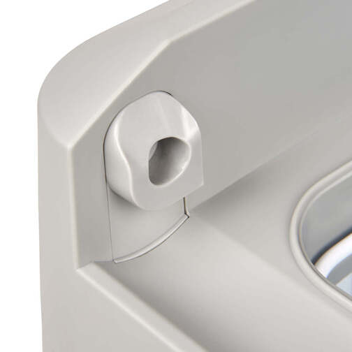Dometic CFF45 Portable Fridge Hinge Design