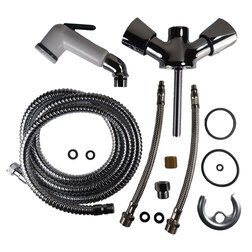 Osculati Chrome-Plated Mixer Tap Shower Kit