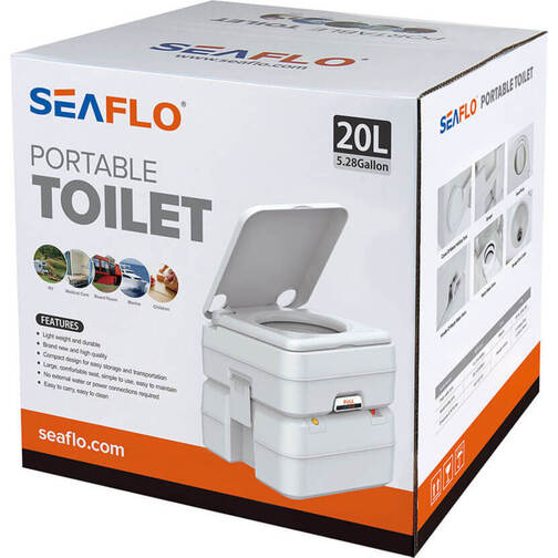 Seaflo PT2002 Portable Toilet Box