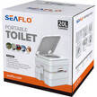 Seaflo PT2002 Portable Toilet Box
