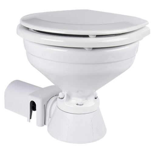 Seaflo Marine Toilet Flush Pump & Macerator Installed with the Cover Plate Over the Top