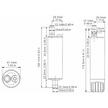 Seaflo Submersible & Inline Pump with Crocodile Clips Measurements