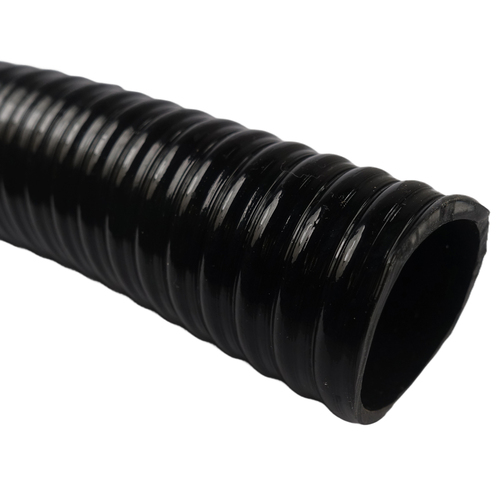 Black PVC Water Suction & Delivery Hose - 1 1/8" (28mm)