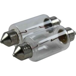 Perko 0070  Navigation Light 12v Festoon Bulb - Pair