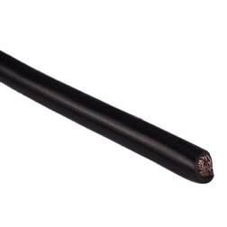 Single Core 80/0.40 70 Amp Tinned Copper Cable with Round Black PVC Sheath