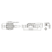 Seaflo Fixed Handle 38mm (1 1/2") Manual Bilge Pump