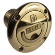 51mm Brass Diesel Deck Filler with Handle Toggle