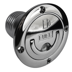 Chrome 51mm Fuel Deck Filler with Toggle Handle