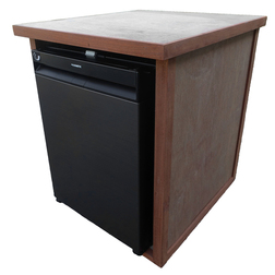 Freeman Fridge & Mahogany Fridge Box