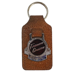Freeman Leather Keyring