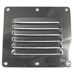 Stainless Steel 127 x 115mm Louvre Vent Grille