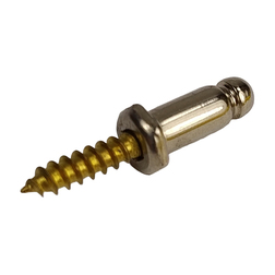 Screw Thread Double Push Clip Pegs