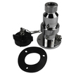 Chrome Waterproof 4 Pin Plug and Socket - 2/3 Amp