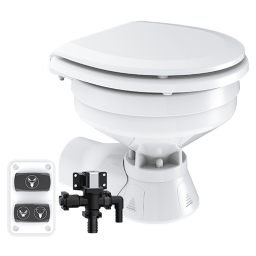 Seaflo Compact Bowl Quiet Flush Electric Toilet
