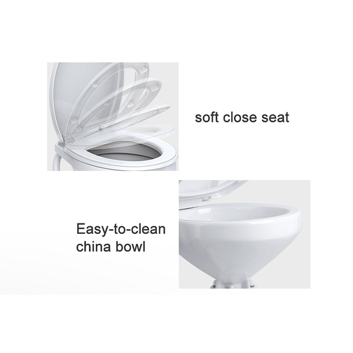 Seaflo Regular Bowl Electric Toilet Features