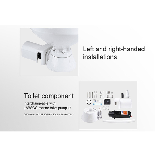 Seaflo Regular Bowl Electric Toilet Features