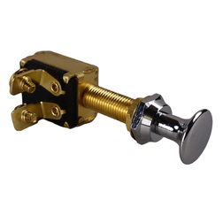 Chrome Push/Pull Switch