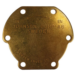 Johnson 01-45282 Water Pump Faceplate