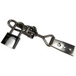 Stainless Steel Adjustable Locking Latch - 100-125mm Reach