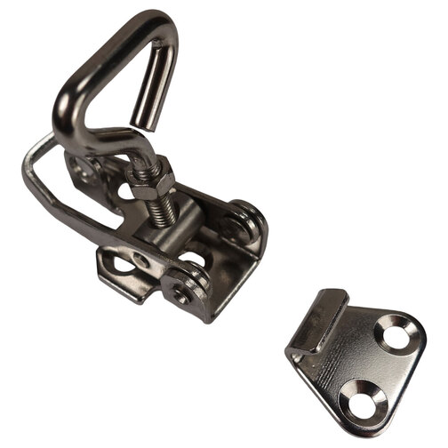 Latchstring Lock Stainless Steel Adjustable Locking Latch - Sheridan Marine