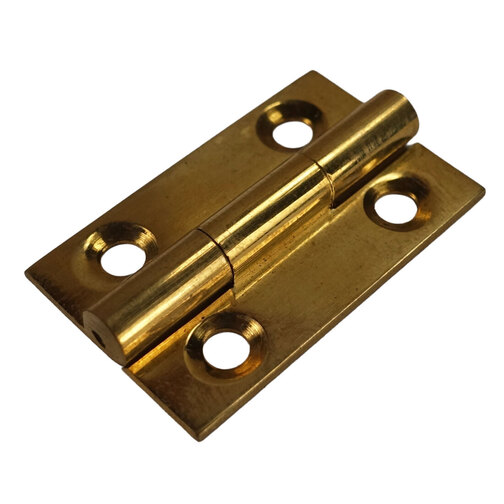 Brass Butt Hinge 38 x 24mm (1 1/2" x 15/16")