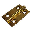 Brass Butt Hinge 38 x 24mm (1 1/2" x 15/16")