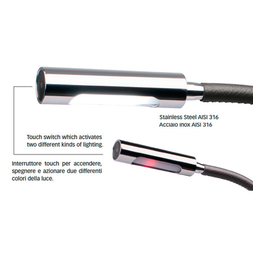 Quick Califfa LED Flexi Reading Light with Leather Sheath
