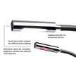 Quick Califfa LED Flexi Reading Light with Leather Sheath