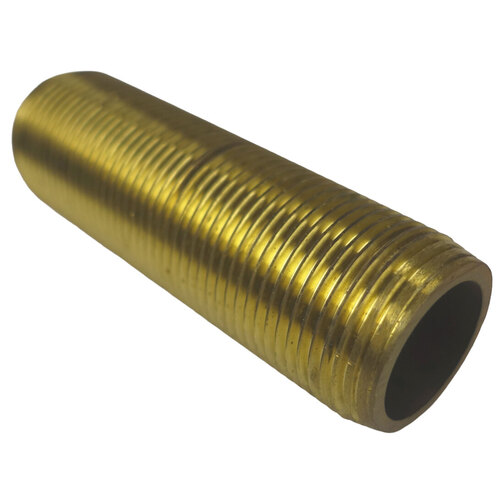 DZR Brass Running Nipple - 1"