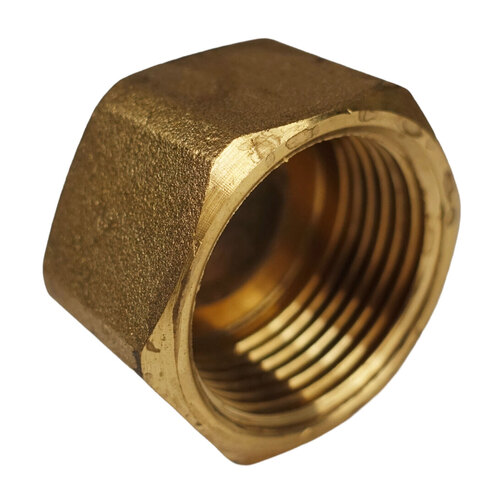 Guidi Brass End Cap - 1" BSP