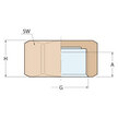 Guidi Brass End Cap Measurements