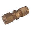 Brass Equal Straight Coupling Compression Fitting - 3/16" x 3/16"