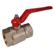 Brass Female Socket Lever Handle Ball Valve - 1"
