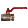 Brass Female Socket Lever Handle Ball Valve - 1/2"