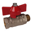 Brass Tee Handle Ball Valve - 3/8"
