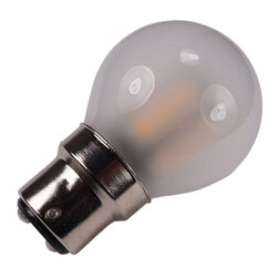 SMD LED 10-30v Bayonet Ba22d Bulb - Warm White