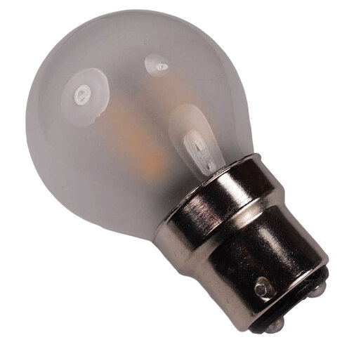 SMD LED 10-30v Bayonet Ba22d Bulb - Warm White