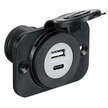 Recessed USB & Micro USB Socket