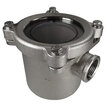Guidi Ionio Nickle-plated Bronze Water Strainers with Transparent Cap